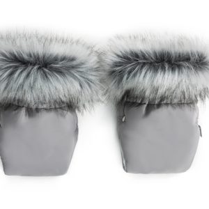 Zimske rokavice za voziček – siva