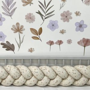 Obroba kitka jersey 180 cm pomladno cvetje