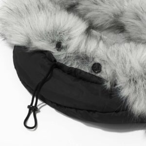 Prestižna zimska vreča Bellochi - črna