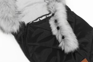 Prestižna zimska vreča Bellochi - črna