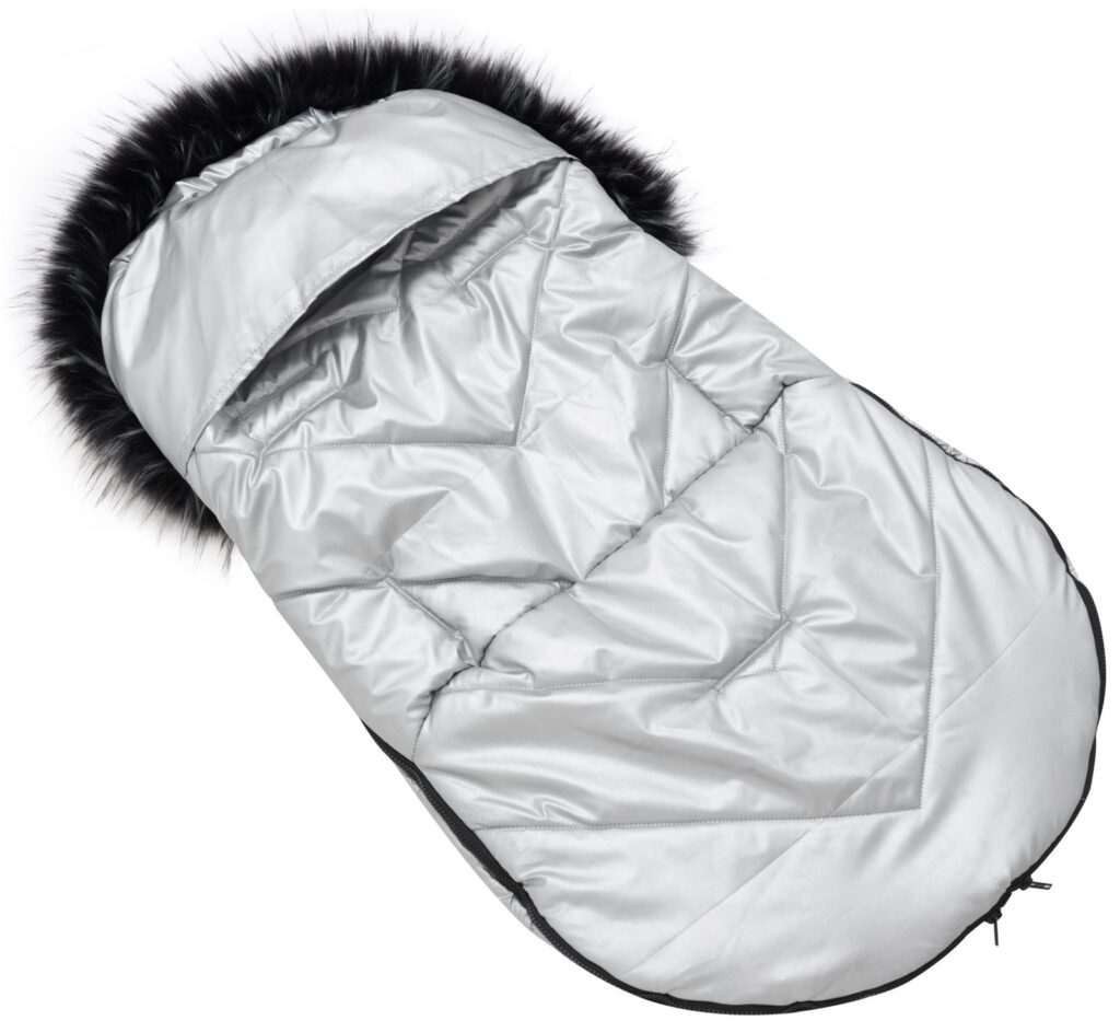 Prestižna zimska vreča Bellochi - srebrna