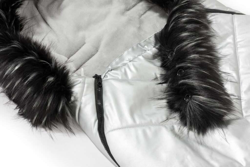 Prestižna zimska vreča Bellochi - srebrna