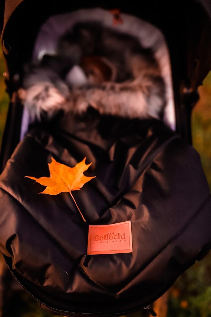 Prestižna zimska vreča Bellochi - črna